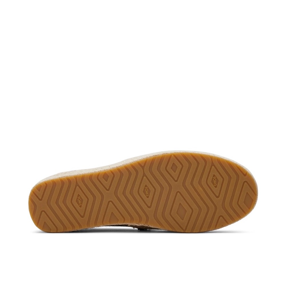 Toms Black Canvas Espadrille Platforms - Picture 5 of 6